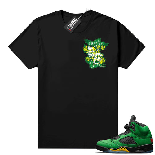 Air Jordan retro 5 Oregon sneaker tees  Sneaker Tee