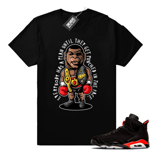 Air Jordan retro 6 Infrared sneaker tees  Jordan Sneaker Clothing