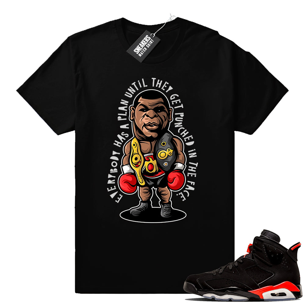Air Jordan retro 6 Infrared sneaker tees  Jordan Sneaker Clothing