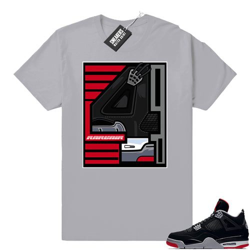 Air Jordan tees Bred 4  Jordan Match Clothing Shop
