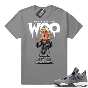 Air Jordan tees Cool Grey 4  Jordan Match Clothing Shop