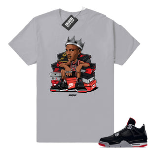 Air Jordan tees match Bred 4  Jordan Match Clothing Shop