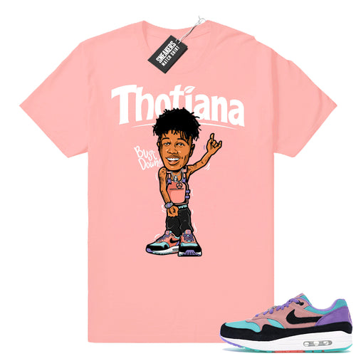 Air Max 1 Thotiana Light Pink T-shirt  Air Max 1 Sneaker Clothing