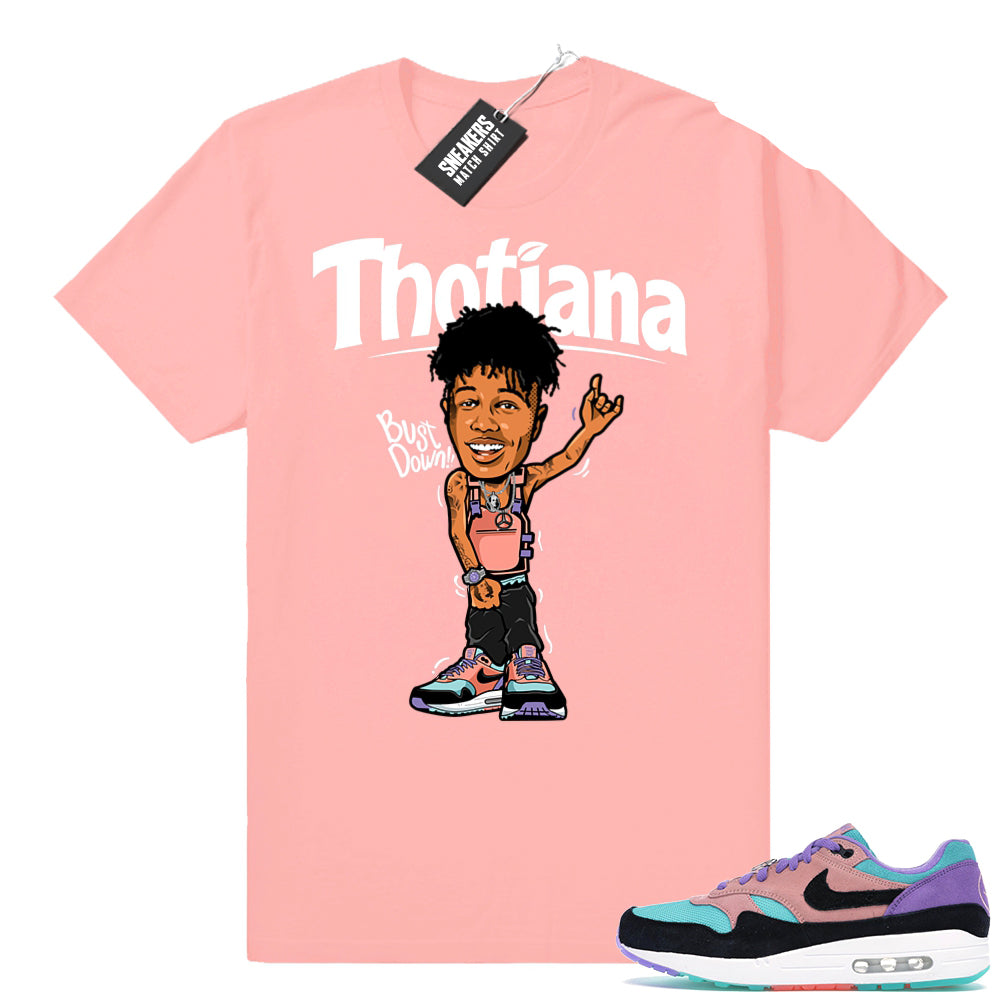 Air Max 1 Thotiana Light Pink T-shirt  Air Max 1 Sneaker Clothing