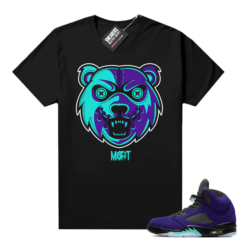 Alternate Grape 5 matching shirt  Sneaker Tee