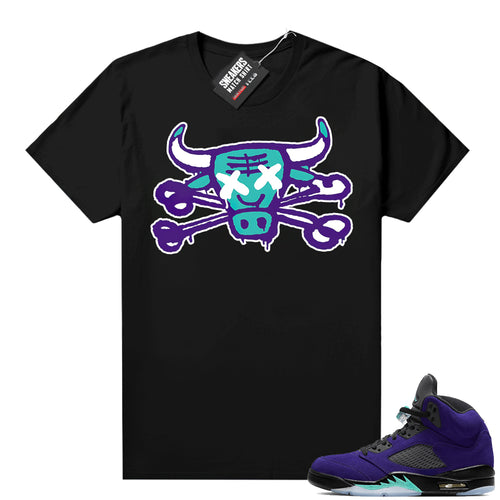 Alternate Grape 5s graphic tees  Sneaker Tee