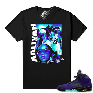 Alternate Grape 5s matching shirts  Sneaker Tee