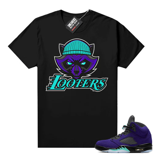Alternate Grape 5s matching sneakerfits  Sneaker Tee
