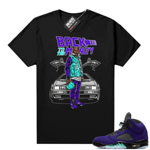 Alternate Grape 5s sneaker outfits  Sneaker Tee