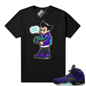 Alternate Grape 5s sneaker tee  Sneaker Tee_1