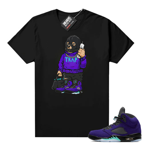 Alternate Grape Jordan 5 shirts  Sneaker Tee_1