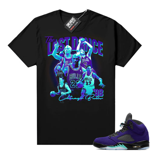 Alternate Grape Jordan 5 shirts  Sneaker Tee