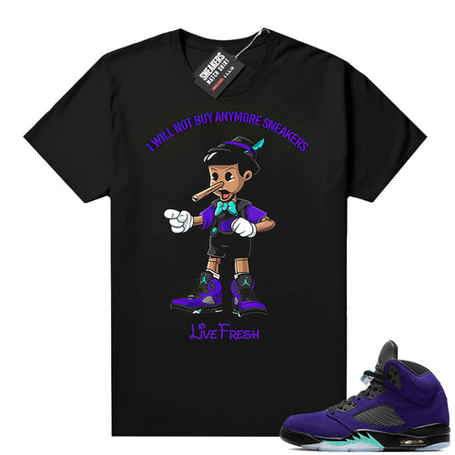 Alternate Grape Jordan match shirts  Sneaker Tee_1