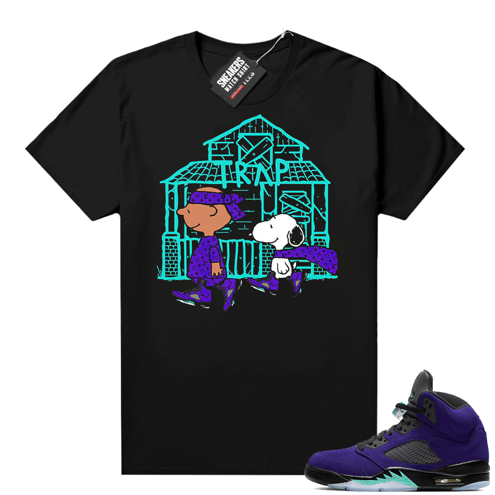 Alternate Grape Jordan match shirts  Sneaker Tee