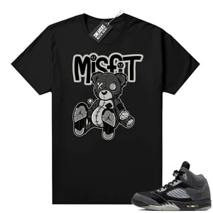 Anthracite 5s T-shirt black Voodoo Sneaker Bear  Anthracite Sneaker te