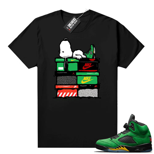 Apple Green 5s match shirts  Sneaker Tee