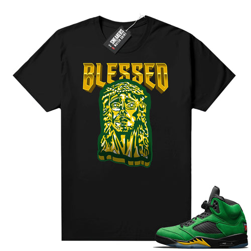 Apple Green 5s matching graphic tee  Sneaker Tee