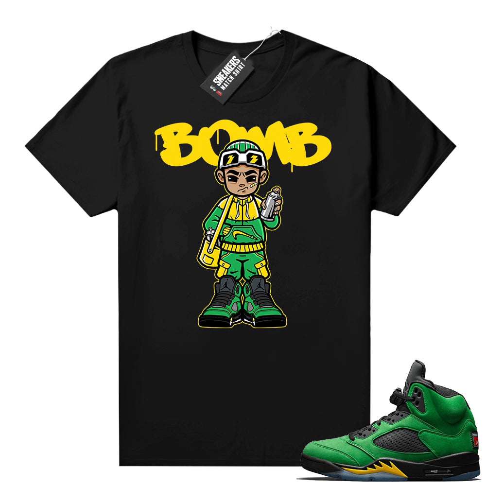 Apple Green 5s matching graphic tees  Sneaker Tee