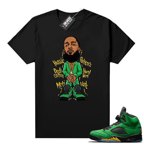 Apple Green 5s matching shirts  Sneaker Tee