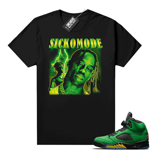 Apple Green 5s sneaker shirts  Sneaker Tee