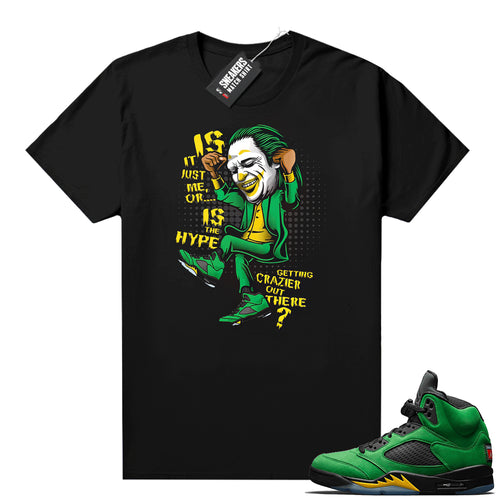 Apple Green 5s sneaker tee  Sneaker Tee
