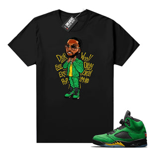 Apple Green Jordan match shirts  Sneaker Tee_1