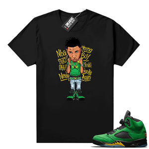 Apple Green Jordan match tees  Sneaker Tee