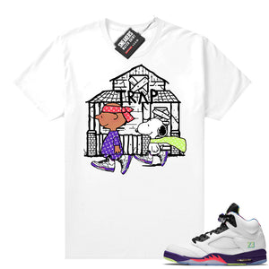 Bel Air 5s Alternate Jordan match tees  Sneaker Tee