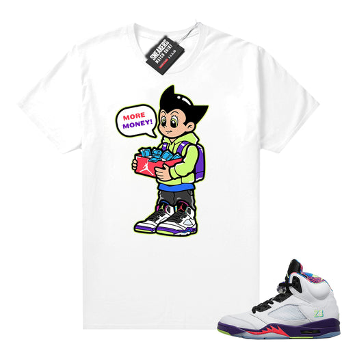 Bel Air 5s Alternate "More Shoe Money" T-shirt  Sneaker Tee